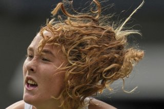 Prochaine adversaire de Belinda Bencic, Mirra Andreeva fait forte impression depuis le début du tournoi KEYSTONE/AP/Kin Cheung